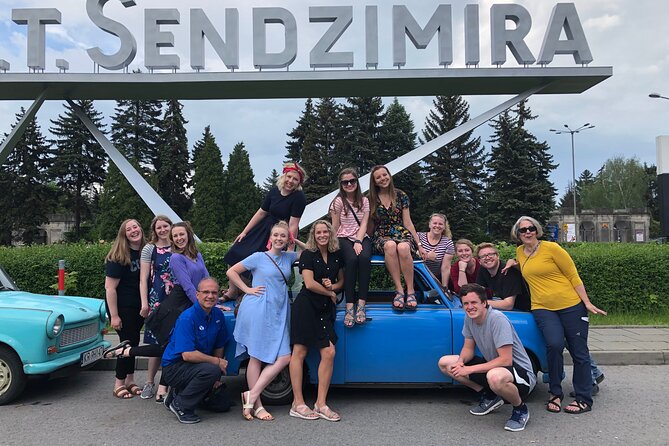 1.5h Crazy Guides' Communism Tour of Nowa Huta in Classic Car - The classic-car ride is the real hook