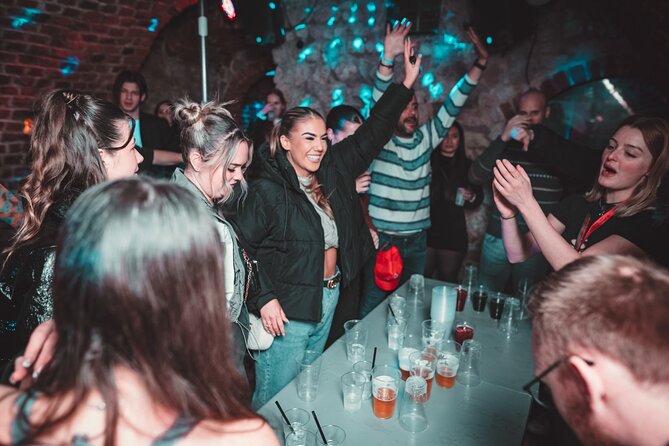 1 Hour of Open Bar Pub Crawl + Karaoke + VIP Entry to Best Clubs - The Pool Party Villa Stop: Indoor Pool, Sauna, and a Real Party Setup