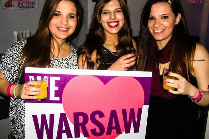 #1 Pub Crawl Warsaw with Optional Premium 1 Hour Open Bar - The Middle Bars: Free Shots Keep the Momentum