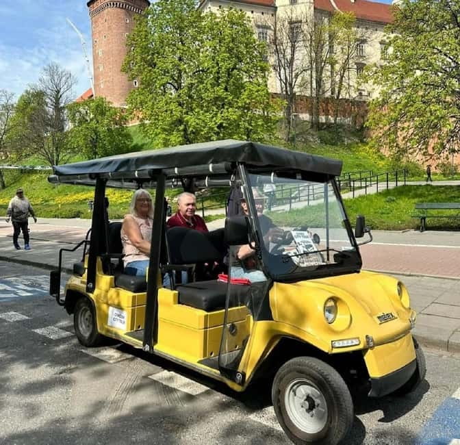 City Tour Cracow golf car plus Cruise on the Vistula River. - Podgórze streets, Wolnica Square, and the long shadow of history