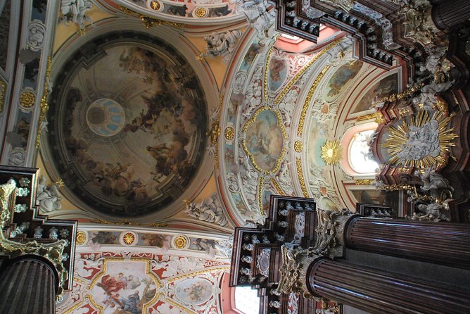 Discover Poznan: Walk, Take a tram and have a traditional snack - Fara Church (St. Stanislaus Parish Church): baroque details you can spot