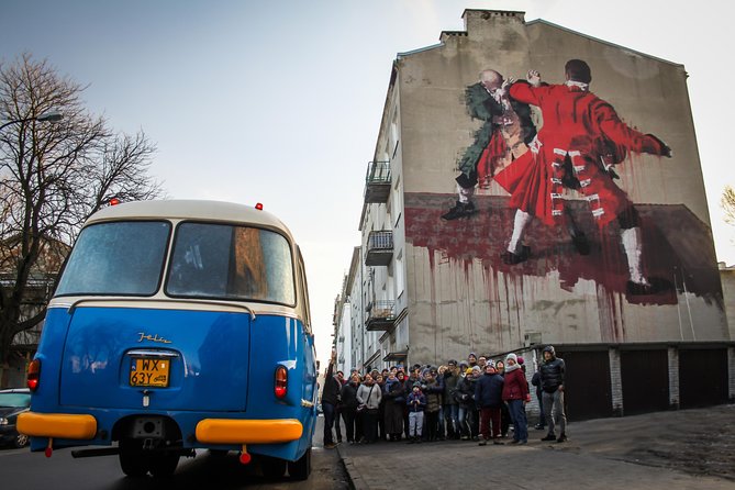 Discover the Dark Side of Warsaw in Praga District by Retro Bus - From Palace of Culture to Praga, the Ride Sets the Tone