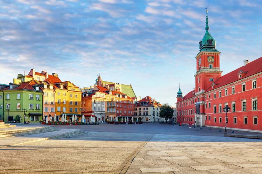 Eco Bike Tour of Warsaw Old Town, Top Sights and Nature - The 2-hour Warsaw Old Town and top sights route