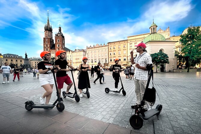 Electric Scooter Tour: Full Tour (Old Town + Jewish Quarter) - Jewish Quarter stops: Old Synagogue, Wolnica, and Market Square