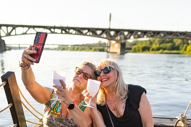 Evening Cruises with Drinks - Old Town Rebuilt After WWII, and the Pentagonal Shape You Can Spot