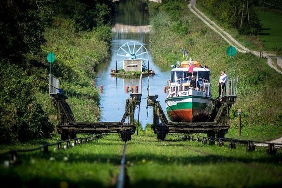From Gdansk: Elblag Canal Boat Cruise - Finishing in Jelenie, then getting back to Elbląg and on to Gdańsk