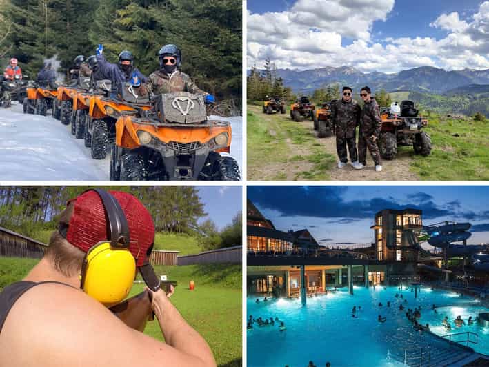 From Krakow: ATV/Snowmobile Ride, Shooting & Hot Springs - From Krakow to Zakopane in one long, well-paced mountain day