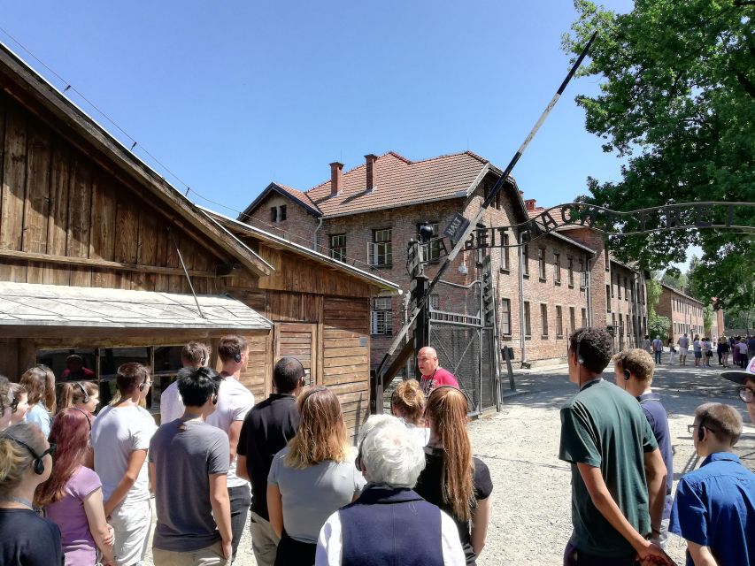 From Krakow: Auschwitz and Wieliczka Salt Mine Full-Day Trip - Wieliczka Salt Mine: 800 steps down to chambers, lakes, chapel, and ballroom
