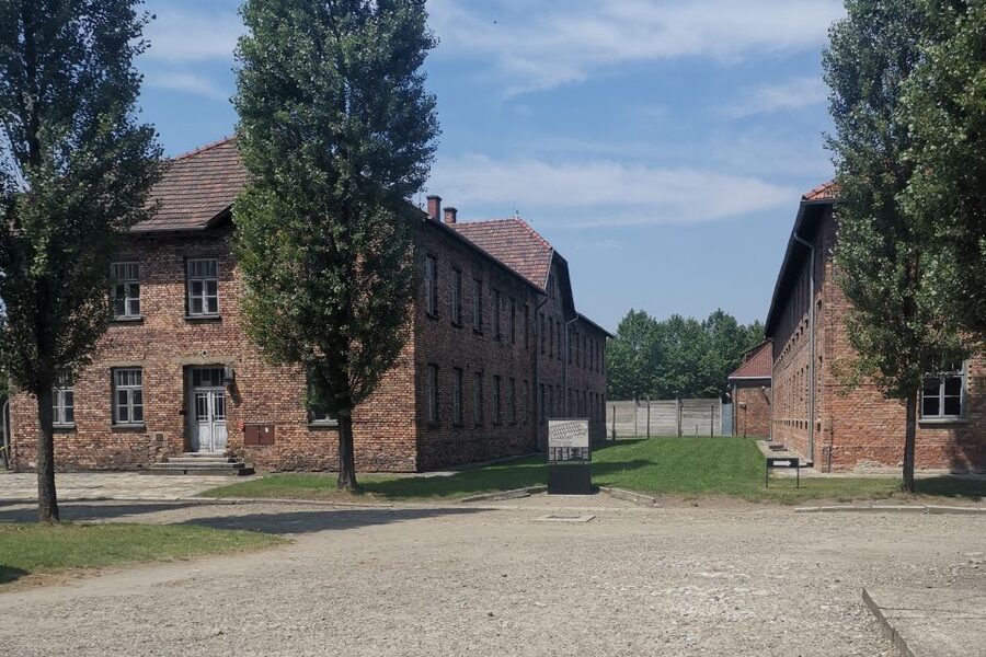 From Krakow: Auschwitz-Birkenau Camp Complex Guided Day Trip - Auschwitz Main Camp: “Arbeit macht frei” and the Evidence Blocks