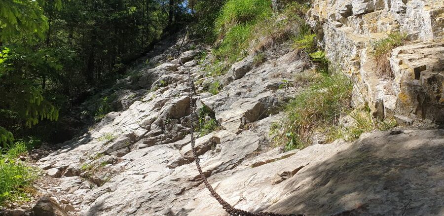 From Krakow: Hiking in the Tatra Mountains and Thermal baths - Koscieliska Valley: greenery, meadows, and chain-assisted climbing