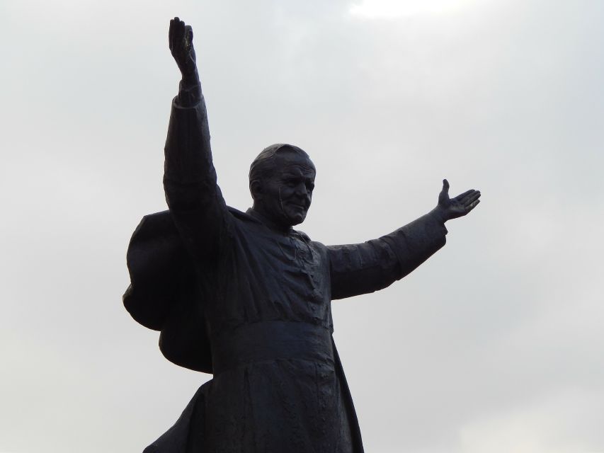 From Krakow: John Paul II Full Day Tour - Private Transport - Łagiewniki for Divine Mercy and the John Paul II Center