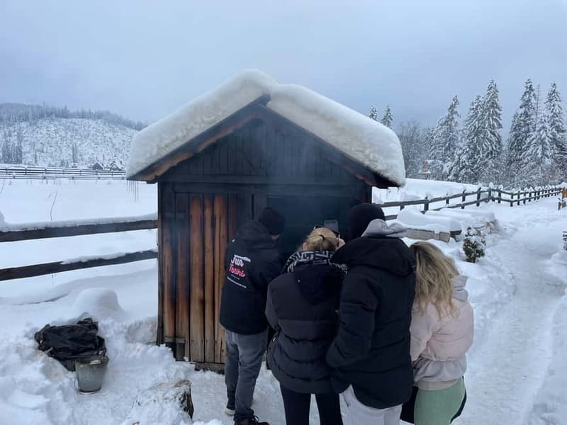 From Krakow: Snowmobile, Zakopane & Chochołowskie Baths - Oscypek the Highland Way, and Why the Firepit Matters