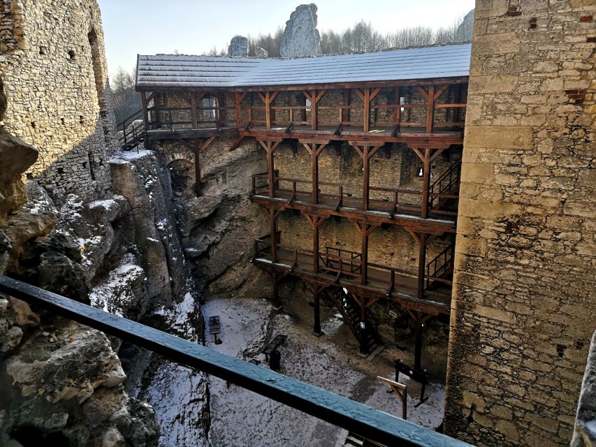 From Krakow: "The Witcher" Ogrodzieniec Castle Private Trip - What to do about weather, steps, and photo moments