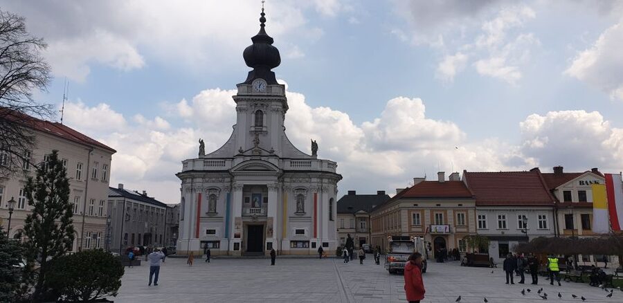 From Krakow: Wadowice-In the Footsteps of Pope John Paul II - Basilica of the Presentation of the Blessed Virgin Mary: Baptism Stop
