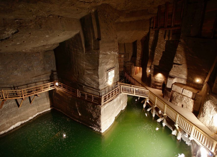 From Krakow: Wieliczka Salt Mine Tour - Inside the salt mine: 20 chambers, chapels, art, and old machinery