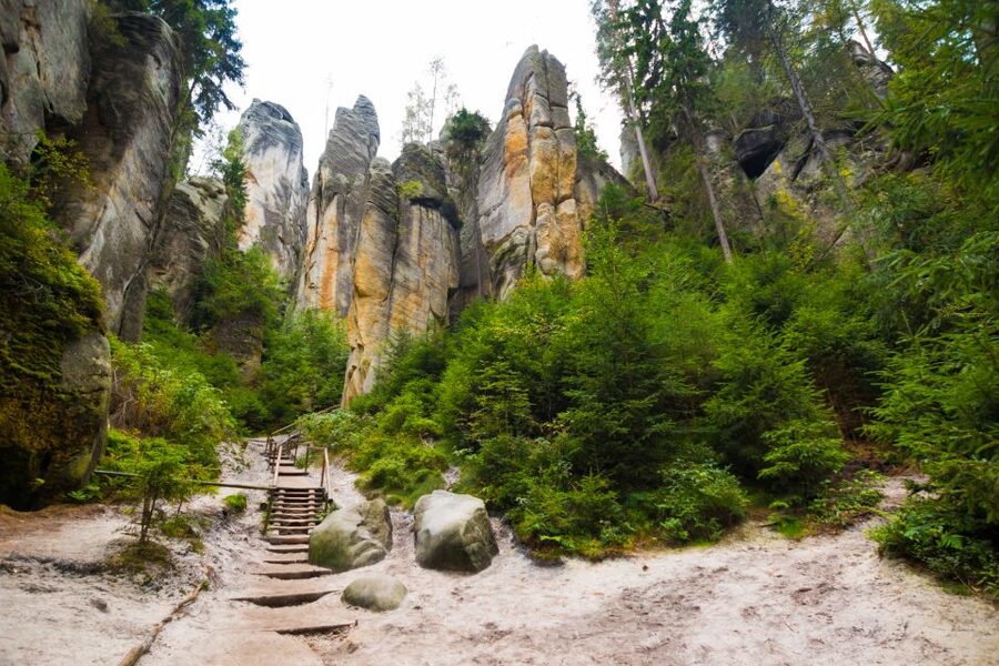 From Wroclaw: Hiking Trail in Rock City Adrspach - Why Rock City Adrspach feels different from a normal hike