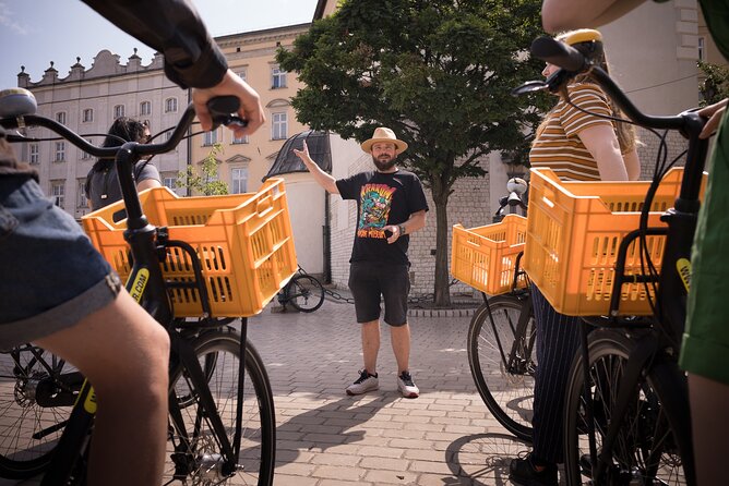Full Bike Tour - the Old Town, Jewish Qtr & the Ghetto NEW BIKES - Pedaling Stare Miasto: medieval Krakow at bike speed