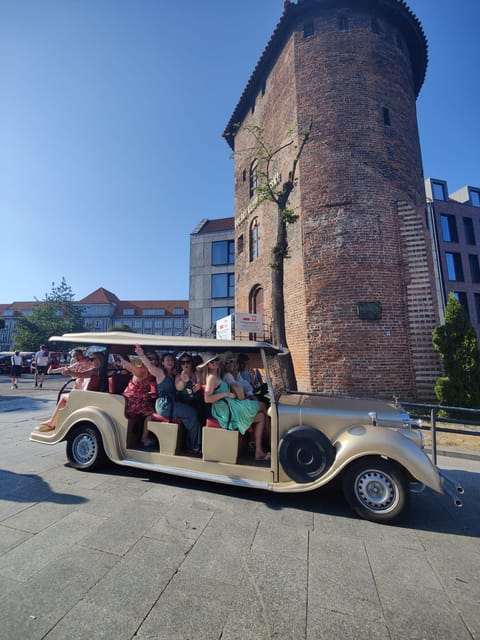 Gdansk: City Sightseeing Tour Eco Electric Buggy Golf Cart - World War II and Westerplatte: the story turns serious