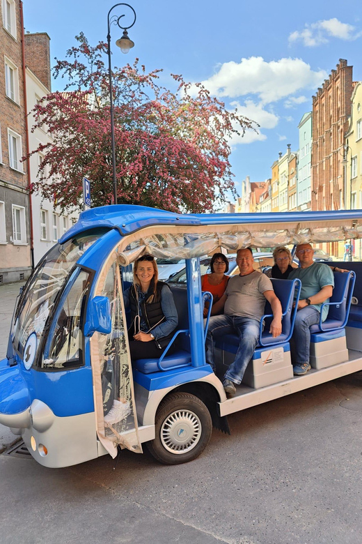 Gdansk: City Sightseeing Tour Eco Electric Buggy Golf Cart - Getting oriented on the Royal Route, from Long Market to the fountains