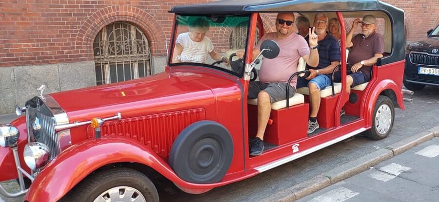 Gdańsk: City Tour by Electric Golf Cart - Court of St. George’s Brotherhood, Granary Island, and the Crane