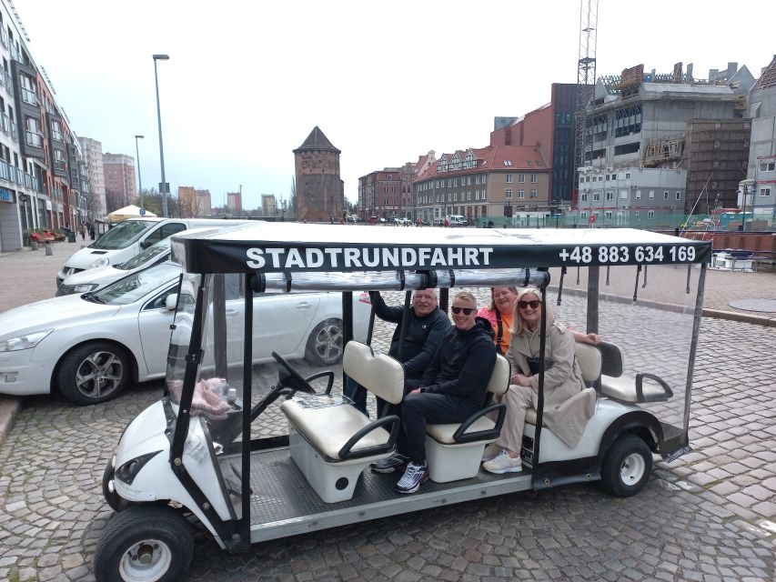 Gdansk: City Tour Live Guided by Golf Cart/Buggy Sightseeing - European Solidarity Centre: where the socialist camp shift begins