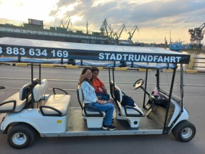 City Tour Live Guided by Golf Cart/Buggy Sightseeing