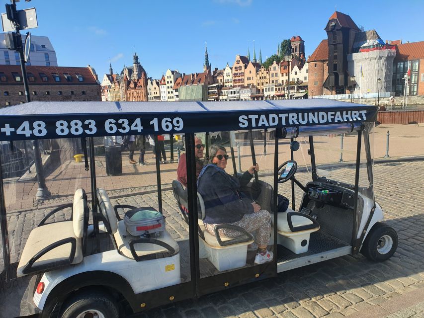 Gdansk: City Tour Live Guided by Golf Cart/Buggy Sightseeing - Museum of Second World War: the twentieth century without losing your bearings