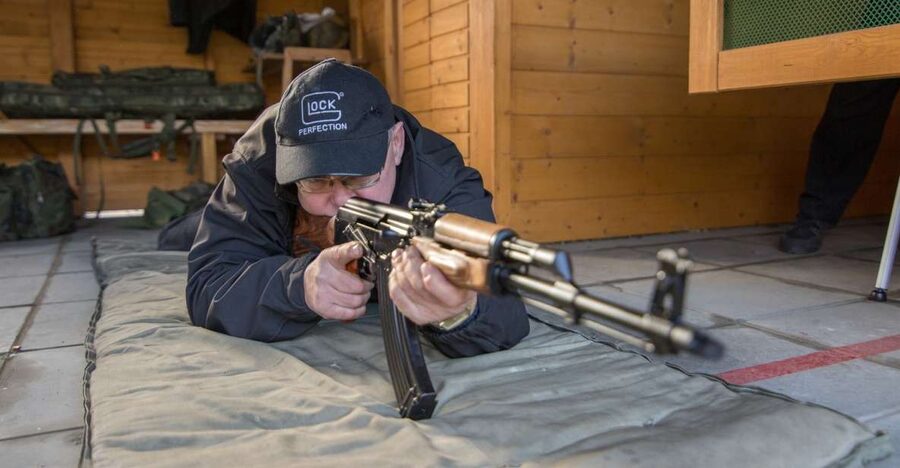 Gdansk: Firearm Shooting Experience with Instructor - Targets That Test Accuracy: Paper, Turntables, and Poppers