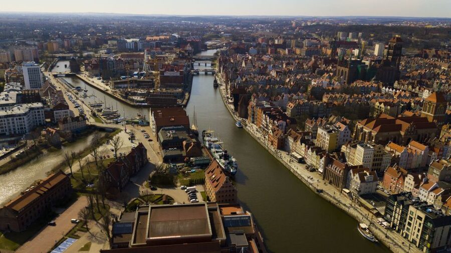 Gdańsk: Highlights Bike Tour - The Low Town, old forts, and Gradowa Mountain panorama