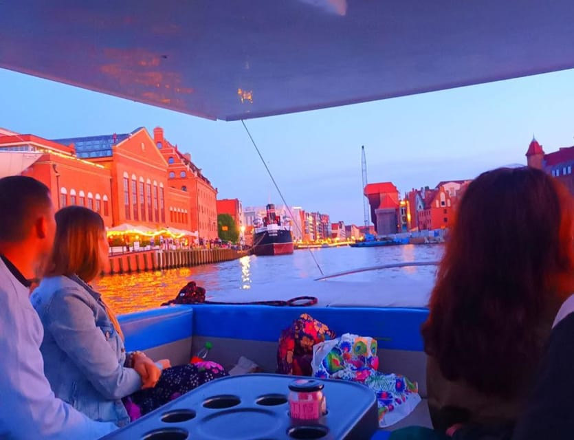 Gdańsk: Motława River Eco Cruise at Sunset with Prosecco - Price and value for a 1-hour sunset cruise with prosecco