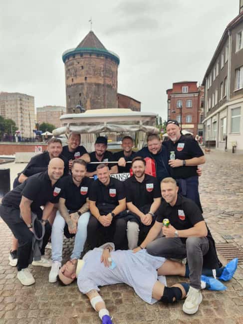 Gdansk: NO LIMIT BEER City Tour by Golf Cart Private/Shared - The Old Town Power Points: Golden Gate, St. Mary’s, and the Crane Views