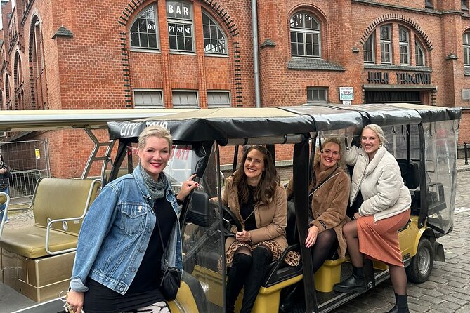 Gdansk: NO LIMIT BEER City Tour Sightseeing by Buggy Golf Cart - Old Town orientation: Market Hall, Old City Hall, and the Great Mill