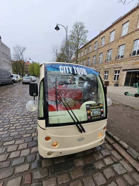 Gdansk: PartyBus in BuggyBus & Alcohol Included & Top Fun - Getting Onboard: Buggy Bus Party Start in Gdansk’s Historic Center