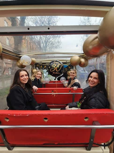 Gdansk: PartyBus in BuggyBus & Alcohol Included & Top Fun - Drinks Included Without the Awkward Negotiating