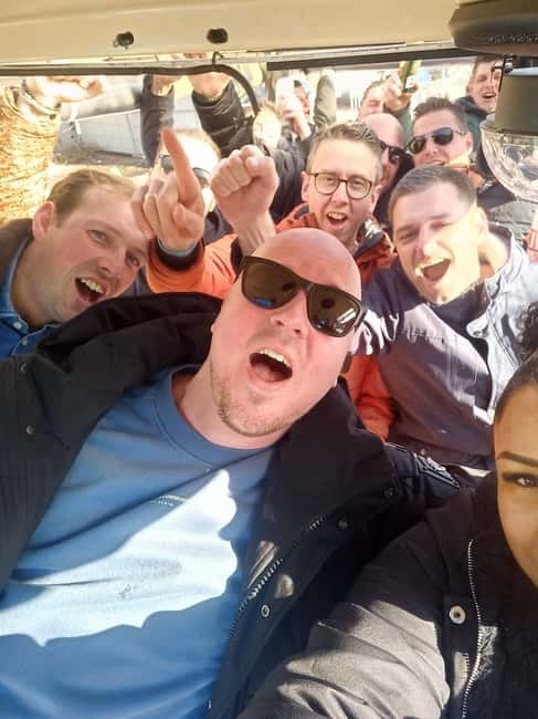Gdansk: PartyBus in BuggyBus & Alcohol Included & Top Fun - Price and Value: $293 Per Group Up to 13