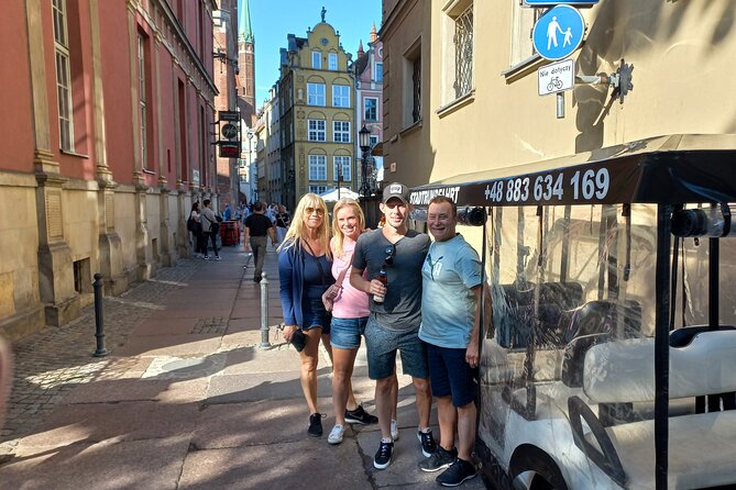 Gdansk: Private City Sightseeing Tour by Buggy/Cart LIVE GUIDED - St. Bridget’s Church and the Solidarity era sites that hit harder