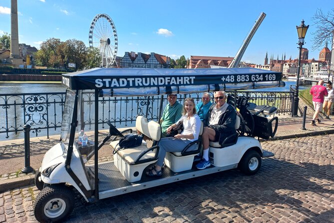 Gdansk: Private City Sightseeing Tour by Buggy/Cart LIVE GUIDED - Stop-by-stop: the Old Town landmarks you will see from the buggy