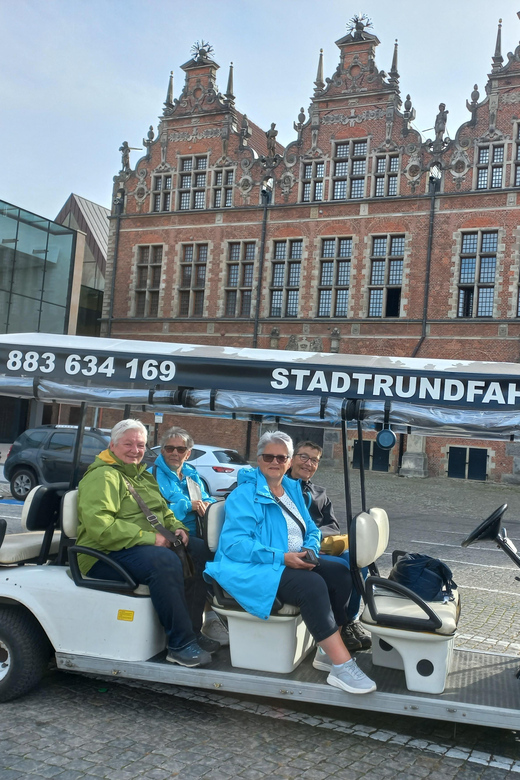 Gdansk: Private Top City Tour by Electric Cart & Live Guided - The Solidarity and shipyard chapter: WWII sites and political turning points