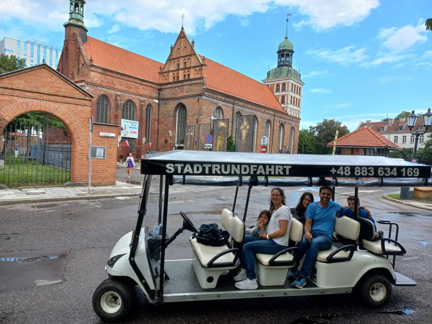 Gdansk: Private Top City Tour by Electric Cart & Live Guided - Church of St. Bridget, amber altar energy, and photo stops that work