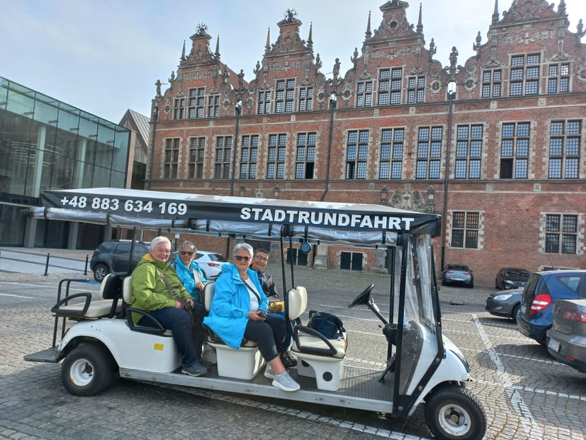 Gdansk: Private Top City Tour by Electric Cart & Live Guided - Pickup and the 90-minute flow from Neptune’s Fountain