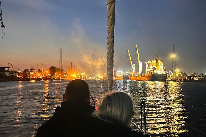 Gdansk: Scenic Evening Yacht Cruise with Welcome Drink - Entering the Port of Gdańsk canal: where the city’s work becomes the main show