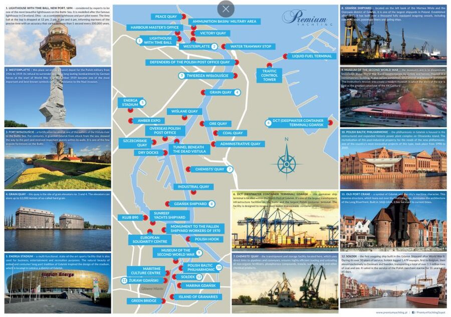 Gdańsk: Scenic Sunset Cruise with Welcome Drink - Stop by stop: the sights you’ll see along the Motława and port corridor