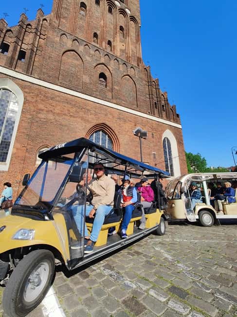 Gdansk: Shared/Private Golf Cart City Tour with Local Guide - Live guide plus audio in many languages: how to actually use it