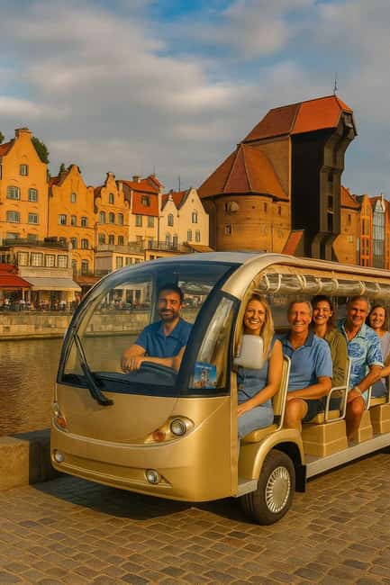 Gdansk: Shared/Private Golf Cart City Tour with Local Guide - Heated Melex comfort for a Gdansk highlights run