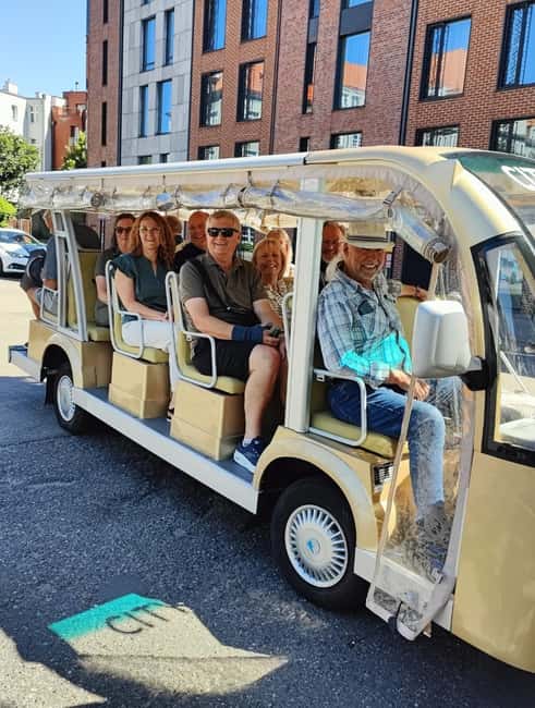 Gdansk: Shared/Private Golf Cart City Tour with Local Guide - Solidarity Square and the Polish Post Office Museum: where modern Poland took shape