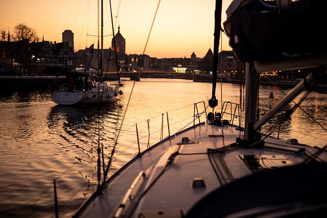 Gdansk Sunset Cruise with Welcome Drink - Your Yacht Experience, From Decks to Onboard Comfort