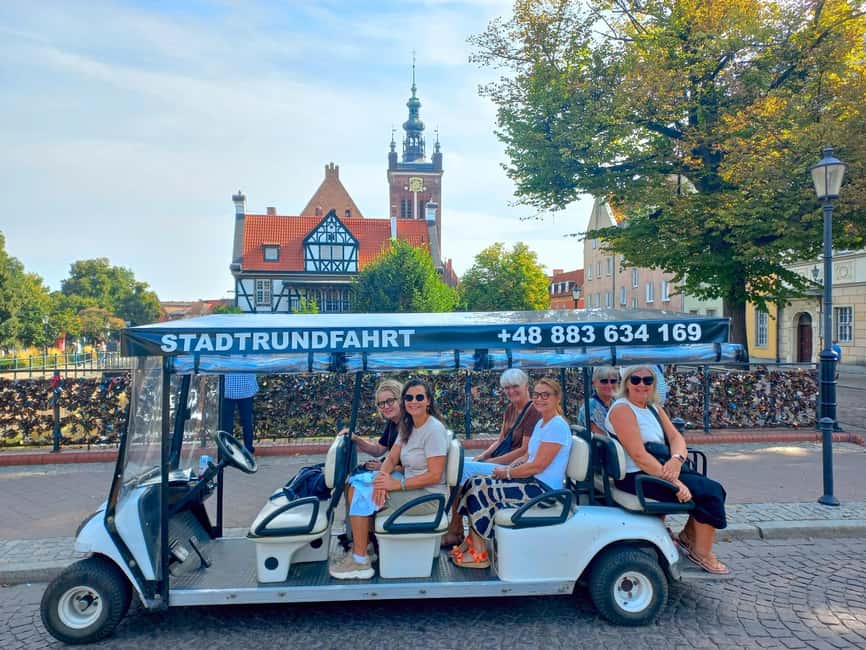 Gdansk: Top Unlimited Beer & Highlights Tour by Golf Buggy - Duration, timing, and why traffic can affect your ride