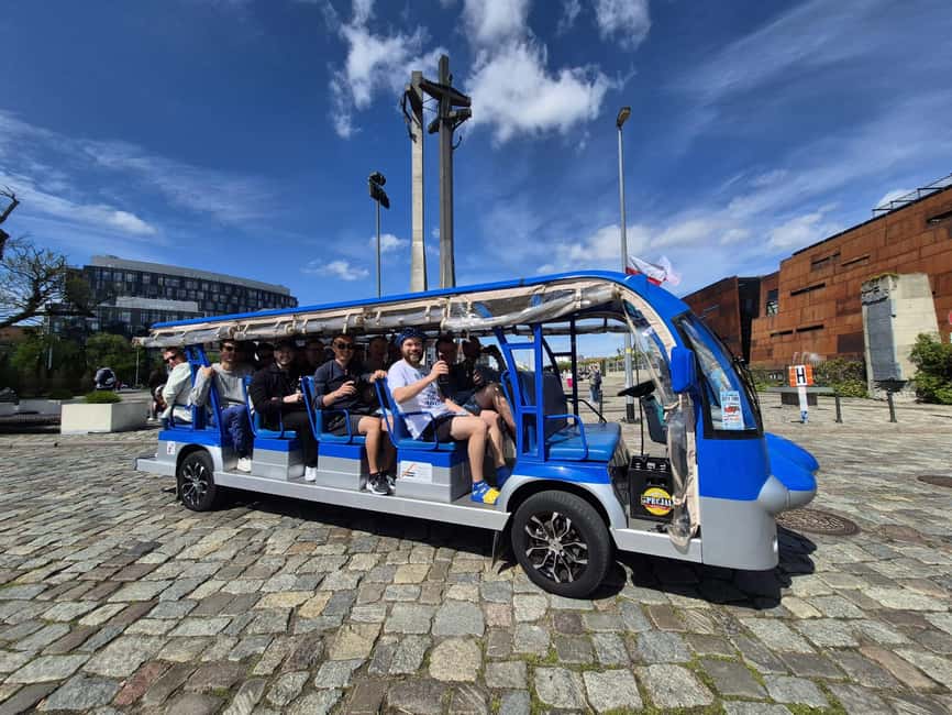 Gdansk:UNLIMITED beer incl. City Tour By Golf Cart - St. Bridget’s Church and St. Mary’s Church: The Stops With More Time