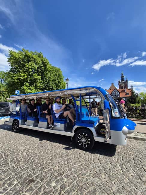 Gdansk:UNLIMITED beer incl. City Tour By Golf Cart - The Ornate and Symbolic Stops: Society of St. George and Sobieski