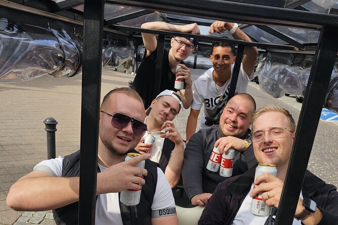 Gdansk Unlimited Beer Tour by GolfBuggy & Highlights & LiveGuided - Three Crosses Monument and the shipyard area, then Gdańsk Main Station